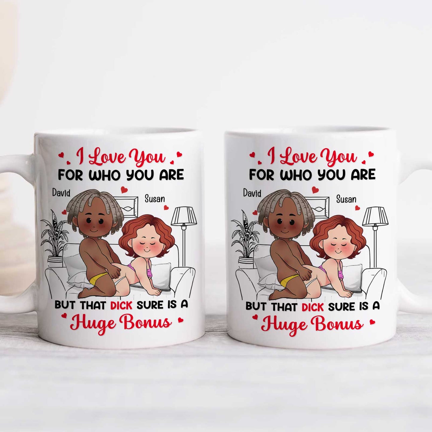 Couple - Roses Are Red The Morning Is Foggy - Personalized Mug