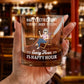 Who Cares? I Am Retired - Personalized Whiskey Glass