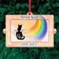 Pet Lover - In Loving Memory - Personalized Acrylic Slider Card