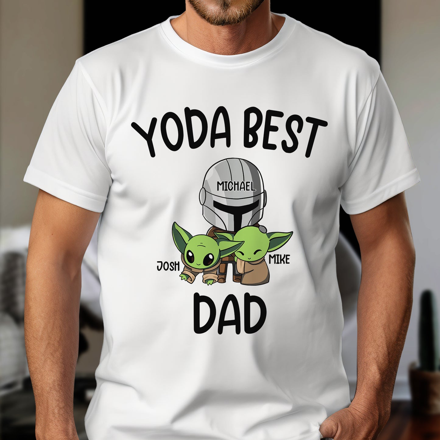Father's Day - Best Dad In The Galaxy - Personalized Shirts