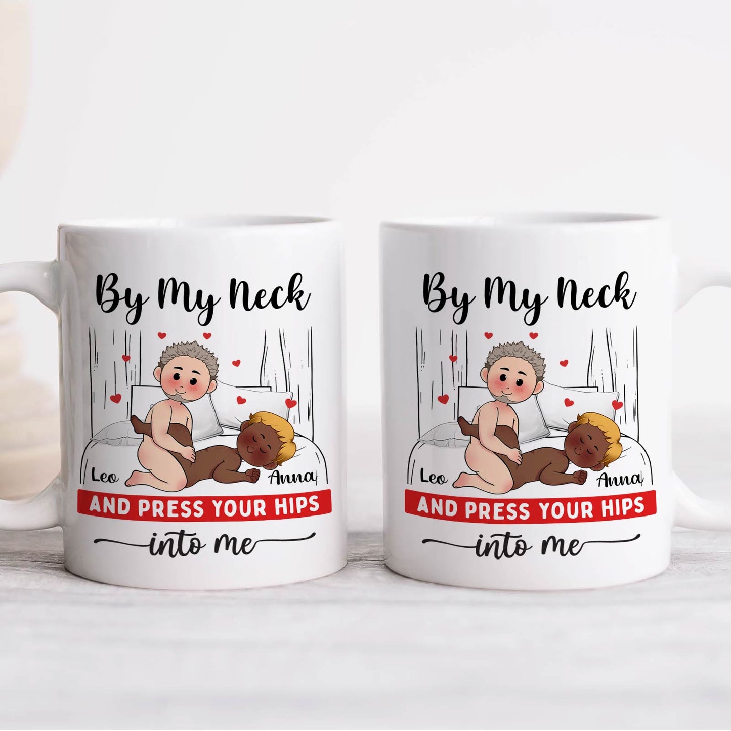 Couple - Press Your Hips - Personalized Mug