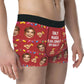 Couple - Only ... Can Jingle My Bells - Personalized Boxer - Ver 2