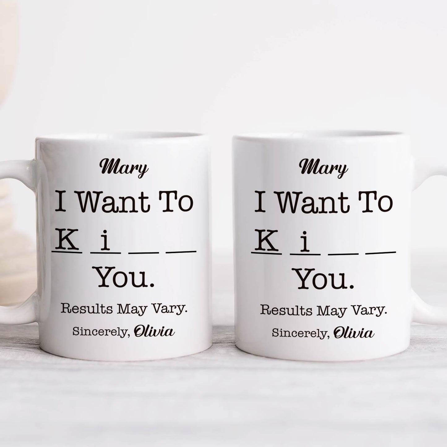 Mystery Mug - Funny Gift For Best friends, Coworker, etc. - Personalized Mug