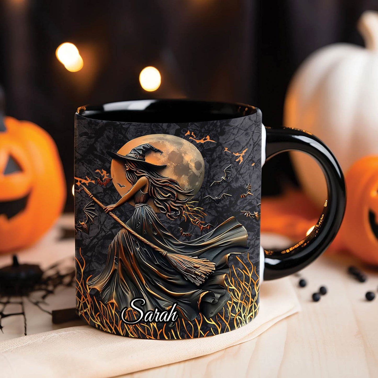 Beautiful Witch - Personalized Accent Mug Ver2