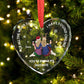 Couple - Of All The Weird Things - Personalized Custom Shaped Glass Ornament