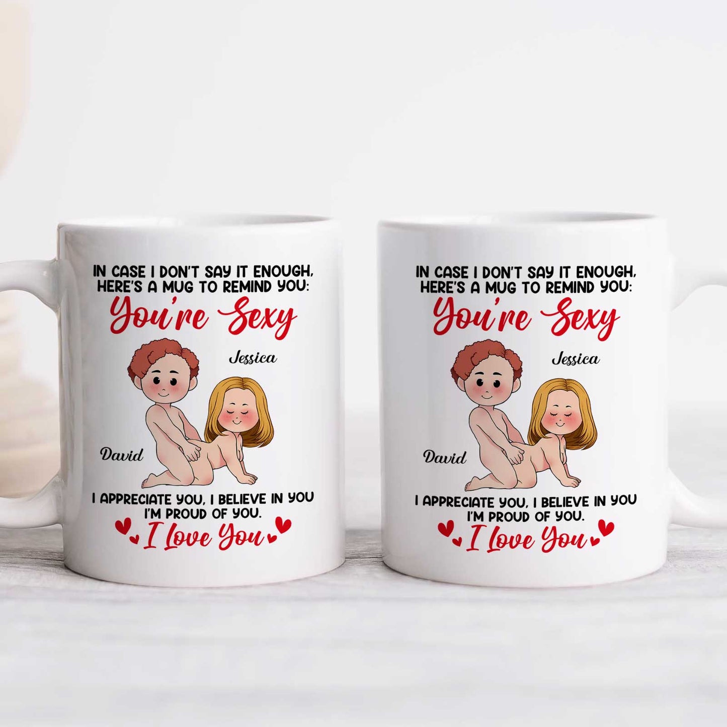 Couple - In Case I Don't Say It Enough - Personalized Mug