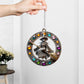 Beautiful Witch - Personalized Window Hanging Suncatcher Ornament