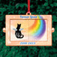 Pet Lover - In Loving Memory - Personalized Wooden Slider Card