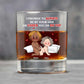 Couple - By Your Side - Personalized Whiskey Glass