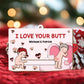 Couple - Gimme More Of Dat Ass - Personalized Wooden Slider Card