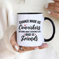 Bestie - Chance Made Us Coworkers Bitching About Everyone Made Us Friends - Personalized Accent Mug