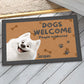 Pet Lover - Dogs Welcome - Personalized Pet Doormat