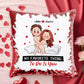 Couple - My Favorite thing To Do Is You - Personalized Sequin Pillow