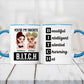 Besties - Your're My Favorite B.I.T.C.H - Personalized Accent Mug