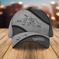 Father - Outline Fist Bump Daddy Grandpa - Personalized Classic Cap