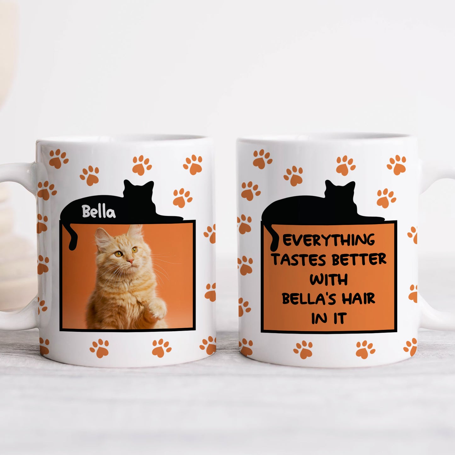 Pet Lover - Everything Tastes Better With [...] Hair In It - Personalized Mug