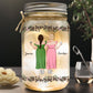 Bestie - To My Badass Bestie - Personalized Jar Night Light