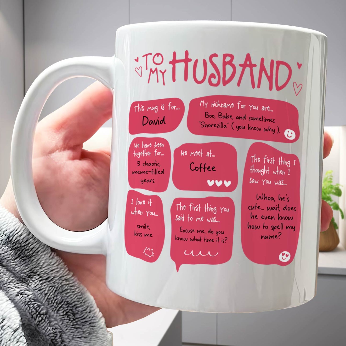 Couple - To My Boyfriend/ Girlfriend/ Wife/ Husband - Personalized Mug