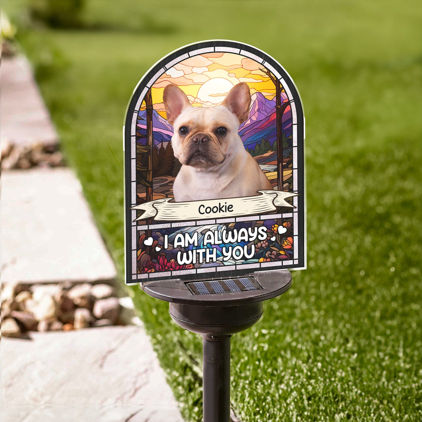 Pet Lover - I'm Always With You - Personalized Solar Light