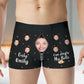 Couple - Only ... Can Jingle My Bells - Personalized Boxer