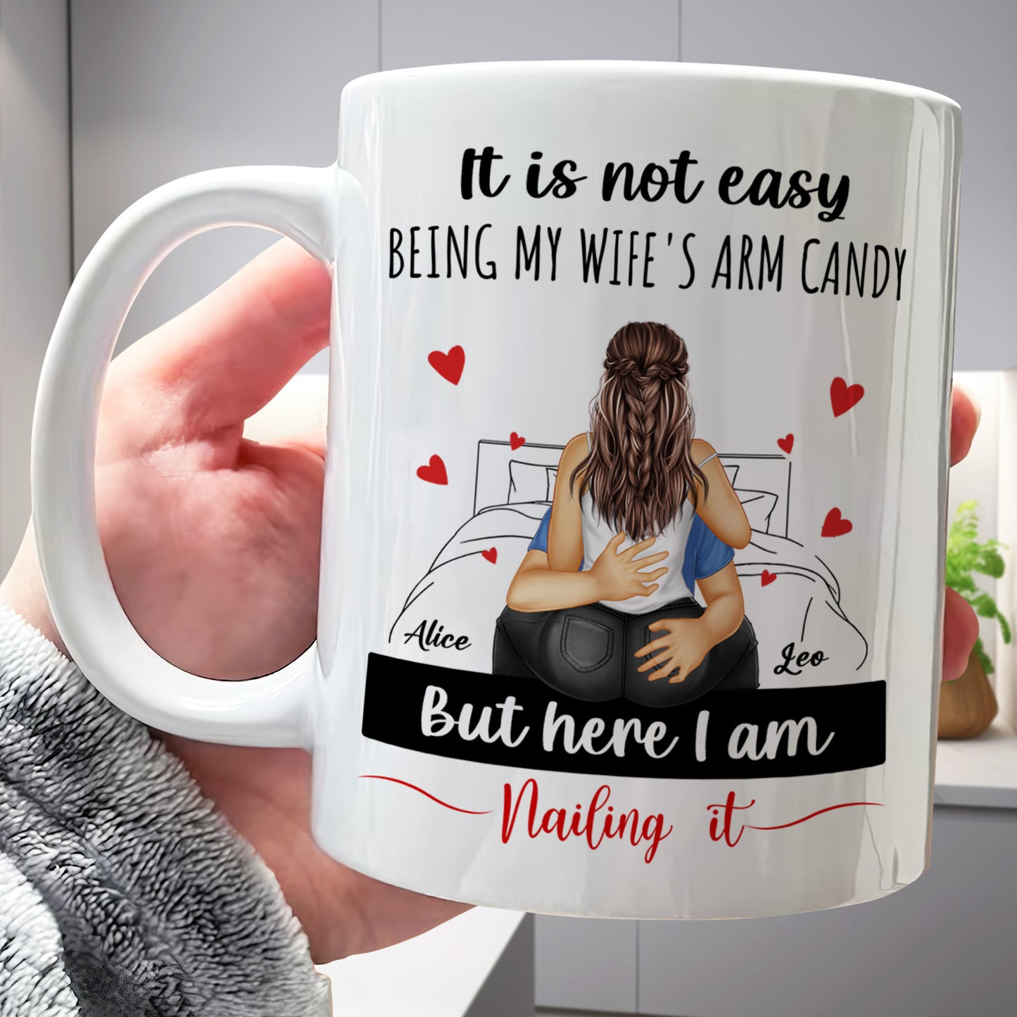 Couple - Nailing It - Personalized Mug