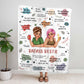 Besties - Bad B*tch - Personalized Blanket