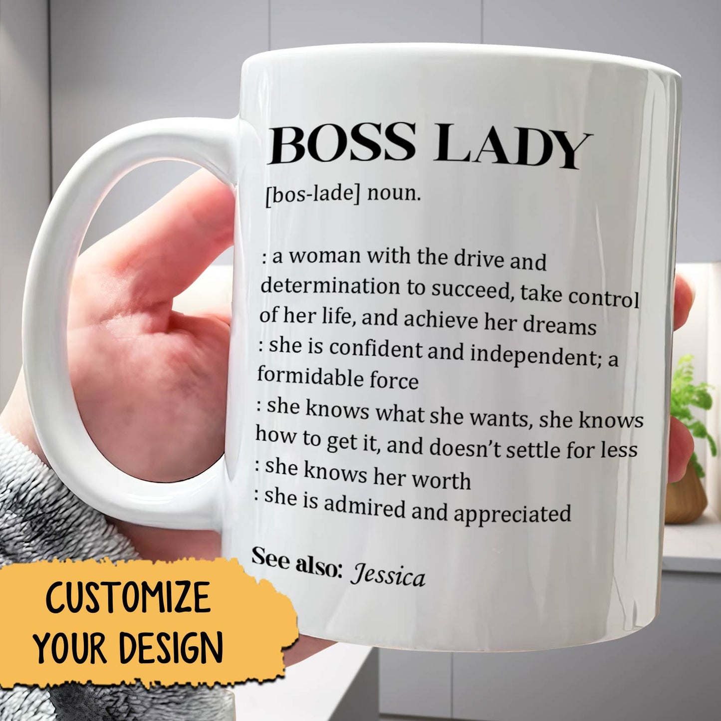 Boss Lady - Personalized Mug