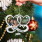 Family - Our First Christmas - Personalized Acrylic Photo Ornament - Ver 1