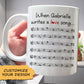 Couple - When ... Write A Love Song - Personalized Mug