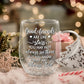 Bestie - Good Friends Are Like Stars, You May Not Always See Them, But You Know They're Always There - Personalized Double Walled Glass Mug