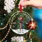 Couple - The Best Ones Have Been With You - Personalized Circle Glass Ornament