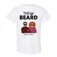 Couple - Beauty And The Beard - Personalized T-Shirt