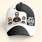 Father - Best Dad Ever Cartoon Version - Personalized Classic Cap