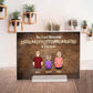 Family - A Whole Lot Of Love - Personalized 2-Layer Acrylic Plaque