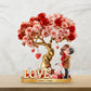 Couple - Love Under The Tree - Personalized Acrylic Plaque