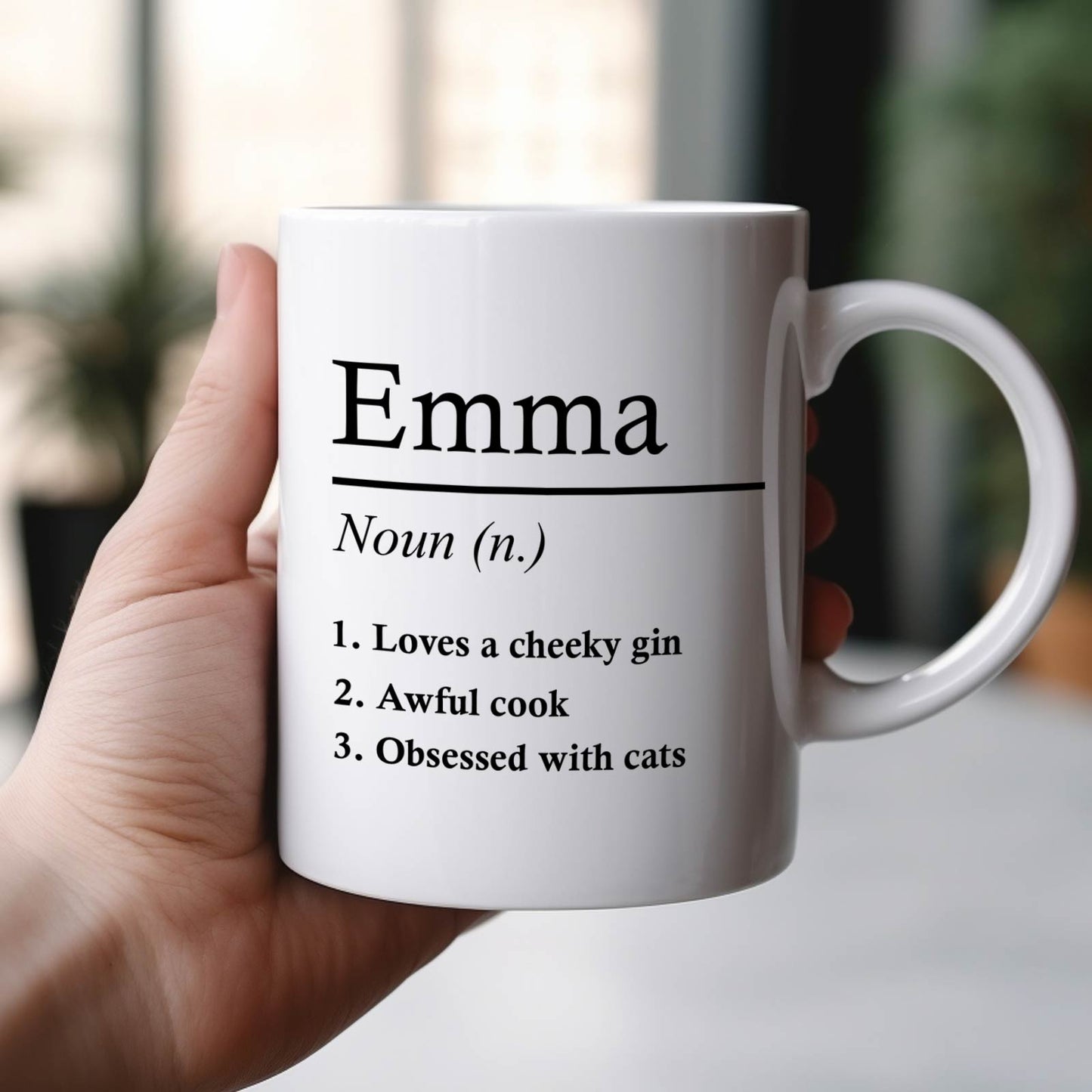 Family - Name And Definition - Personalized Mug