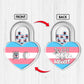 Couple - You Hole The Key To My Heart - Personalized Heart Padlock Gacha Game