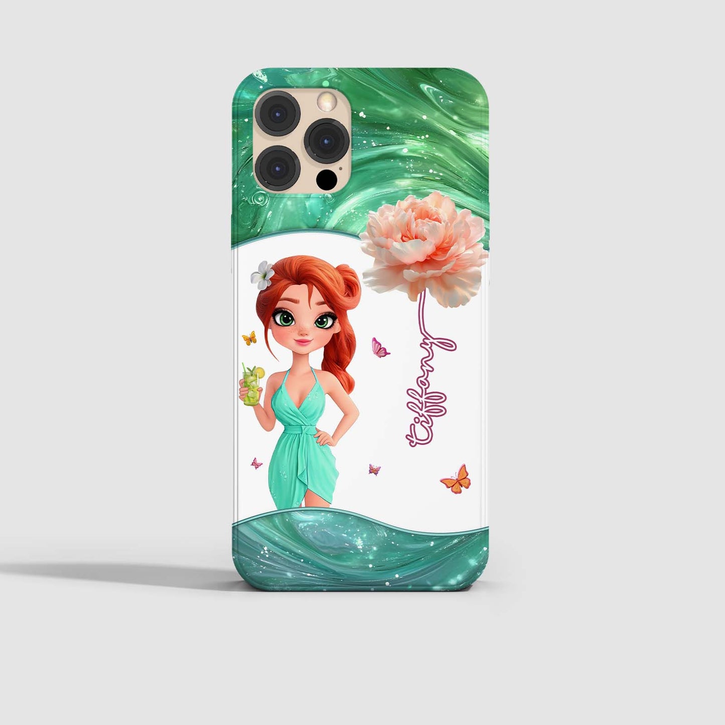 Bestie - You're Blooming Beautiful - Personalized Phone Case