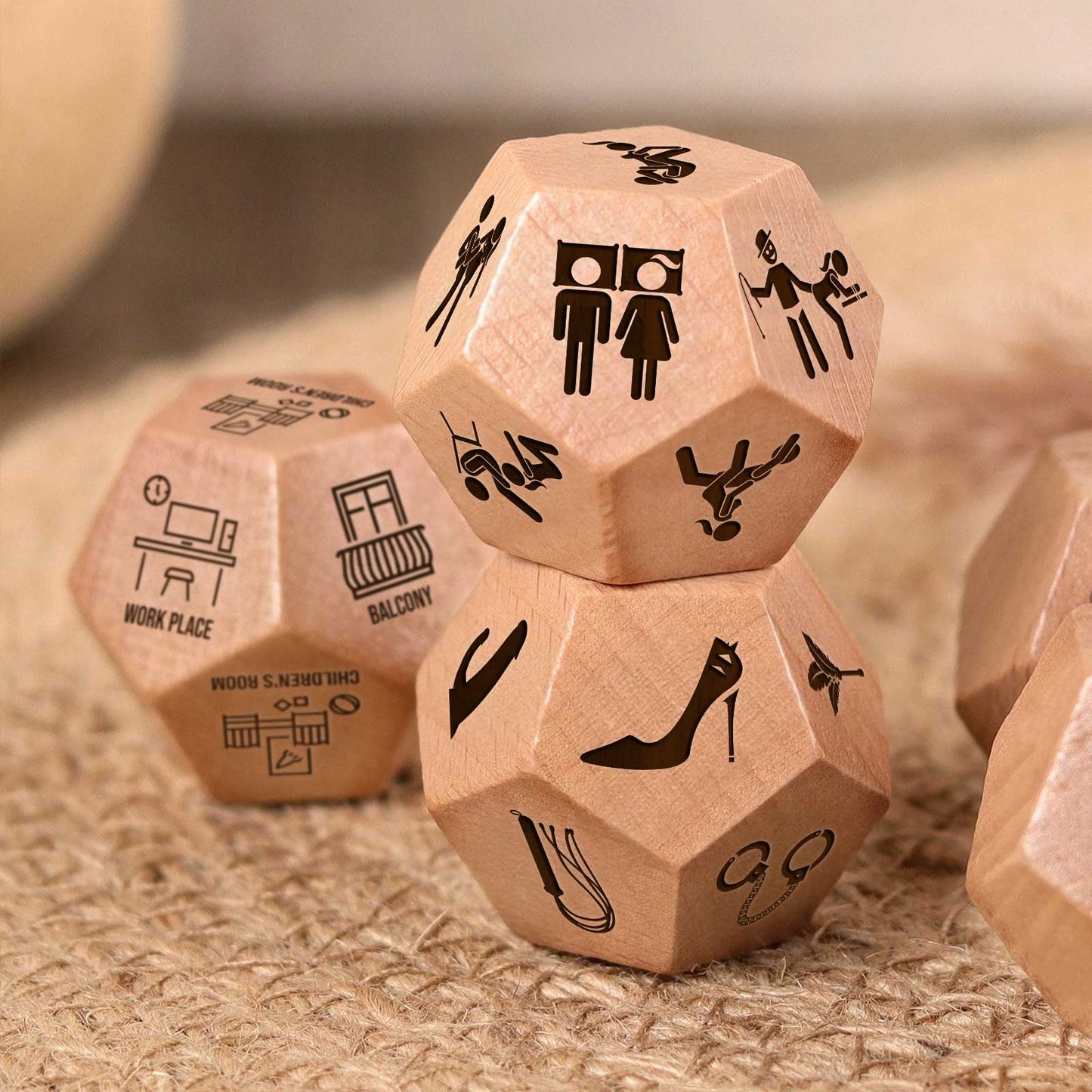 Couple - Naughty Nights - Personalized Dice