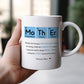 Mother - The Elements Of Life - Gift For Mom - Personalized Mug