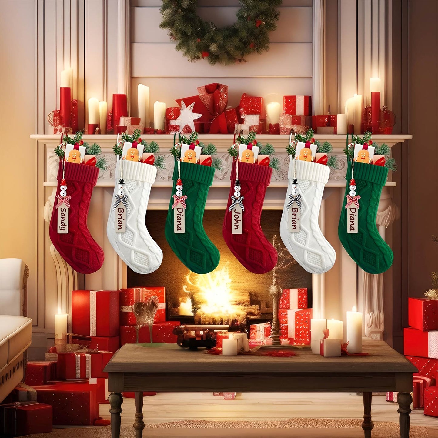 Family - Personalized Christmas Stockings