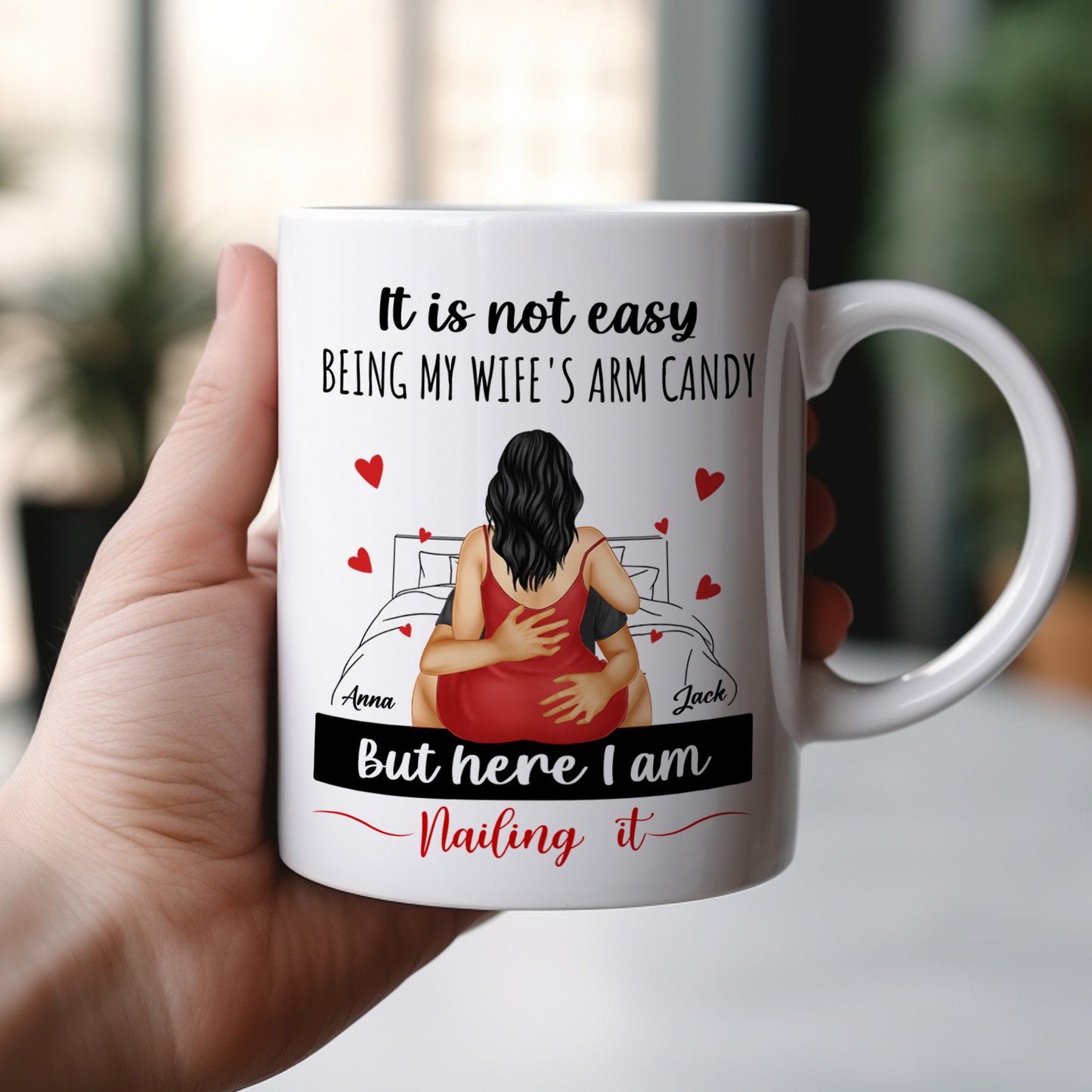 Couple - Nailing It - Personalized Mug