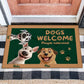 Pet Lover - Dogs Welcome - Personalized Pet Doormat