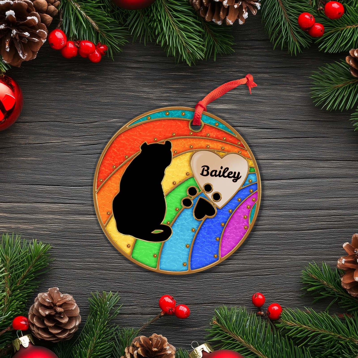 Pet Lover - Pet Memorial - Personalized Acrylic Ornament