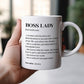 Boss Lady - Personalized Mug