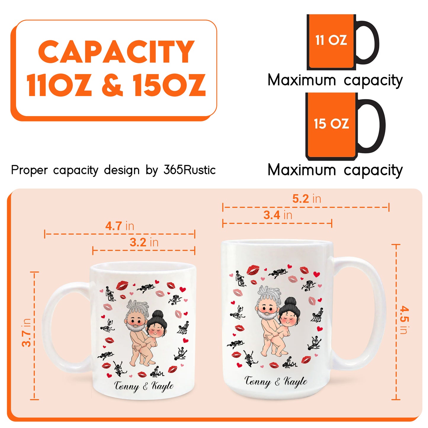 Couple - Married And Shit - Personalized Mug