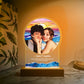 Couple - Life Is Beautiful With You - Personalized Custom Photo LED Night Light