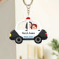 Couple - Love Journey Of Ours - Personalized Police Shaking Keychain