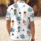 Father - Best Dad Ever - Personalized Hawaiian Shirt