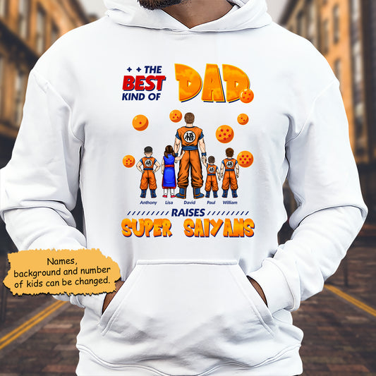 Father - The Best Kind Of Dad - Personalized Shirt